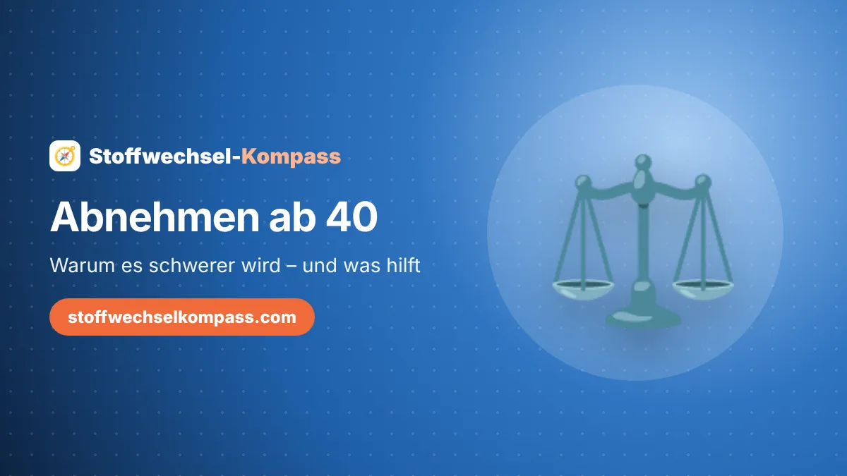 Abnehmen ab 40: Was sich ändert und was wirklich hilft