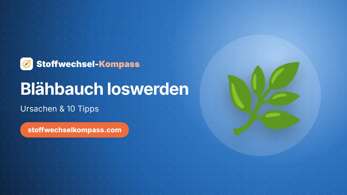Blähbauch loswerden: Ursachen und was hilft