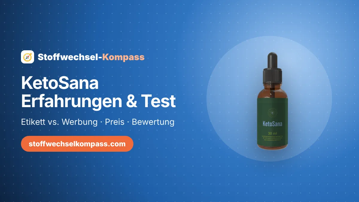 KetoSana Erfahrungen & Test: Was können die Keto-Tropfen?